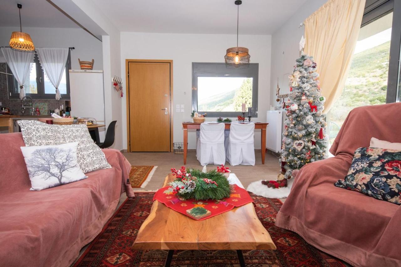 Stellas Guesthouse Near Arachova Stirion Экстерьер фото